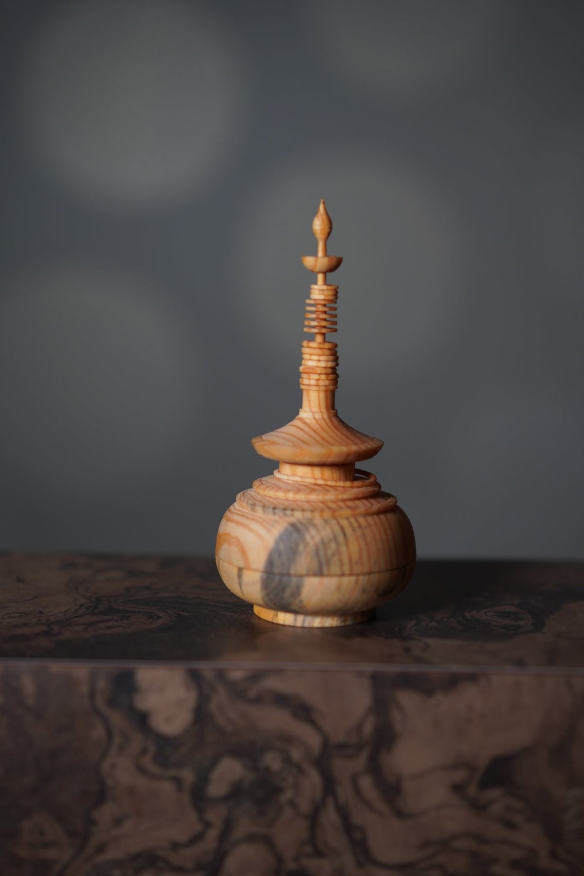 Round Incense Box